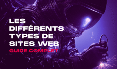 Couverture de l'article dédié aux différents types de site web, un guide complet accessible sur le blog de l'agence Highfive