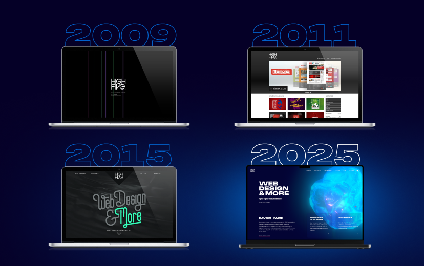 Image par défaut illustrant le propos de l'article  Quand refaire son site internet ? Notre retour d’expérience du site d'Highfive