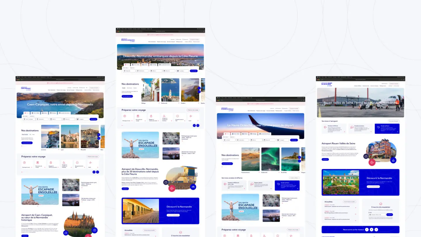 Image par défaut illustrant le propos de la page  Aéroports de Normandie du site d'Highfive