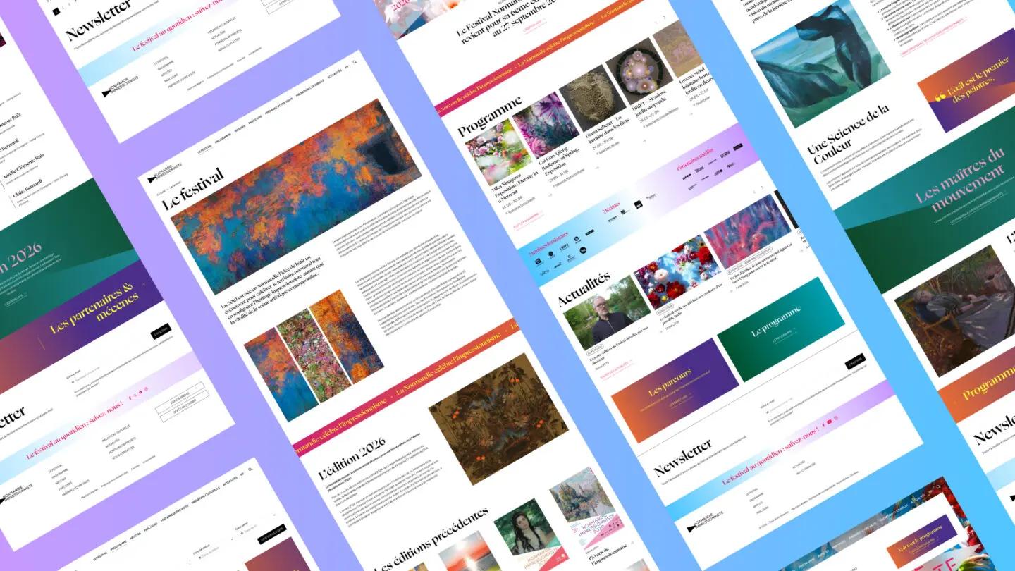 Image par défaut illustrant le propos de la page  Normandie Impressionniste du site d'Highfive